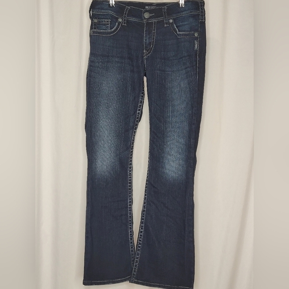 Silver Jeans Suki Surplus Women's Mid-Rise Boot Cut Jeans - Size W29 / L30 - Picture 1 of 14